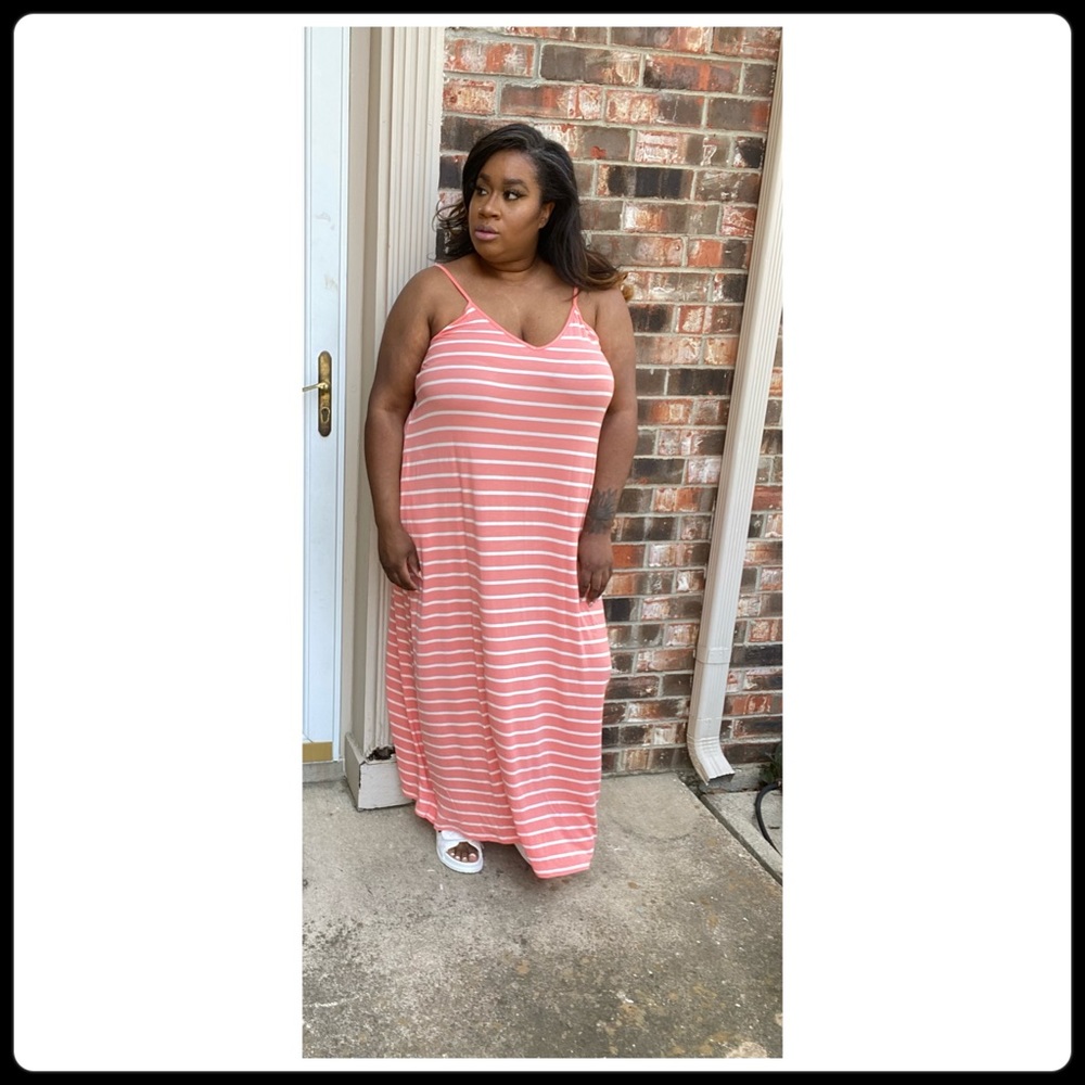 Striped Maxi Dress